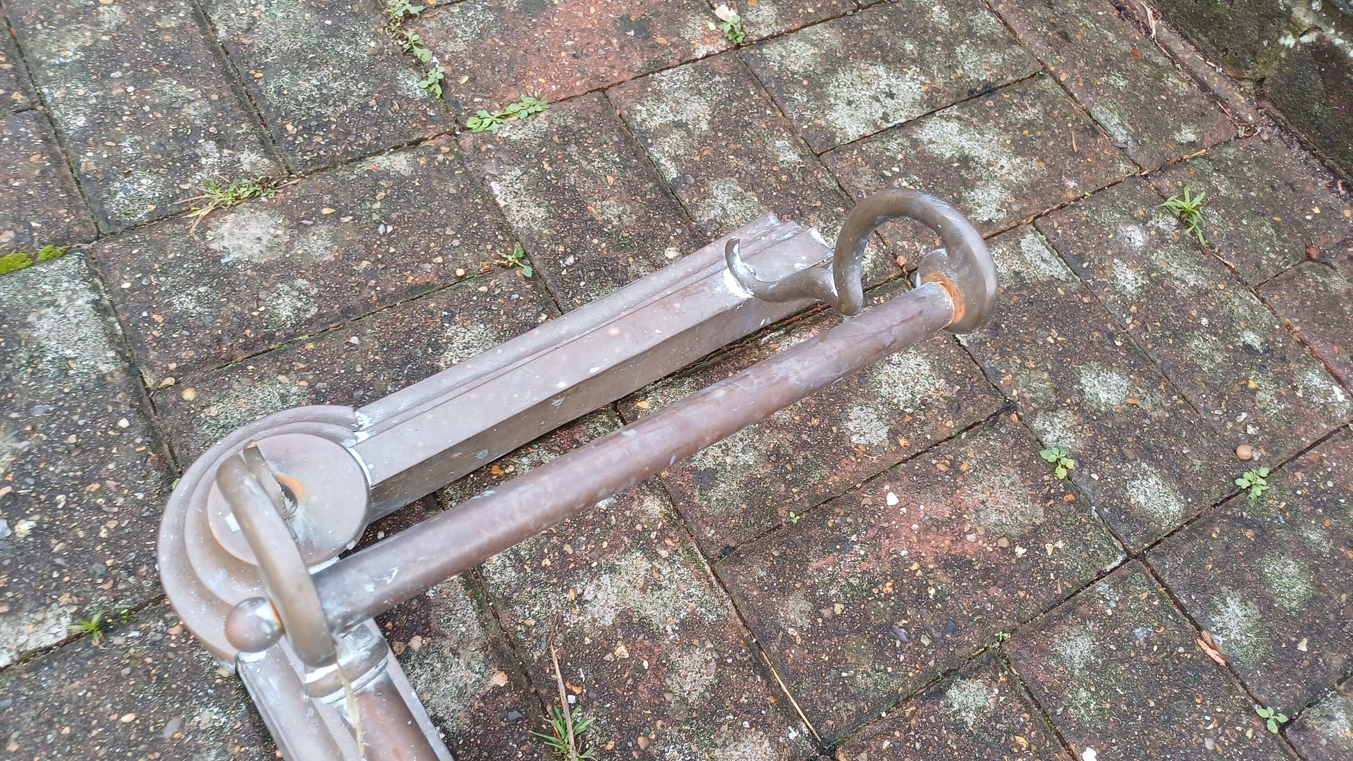 Vintage Brass Victorian Fender.