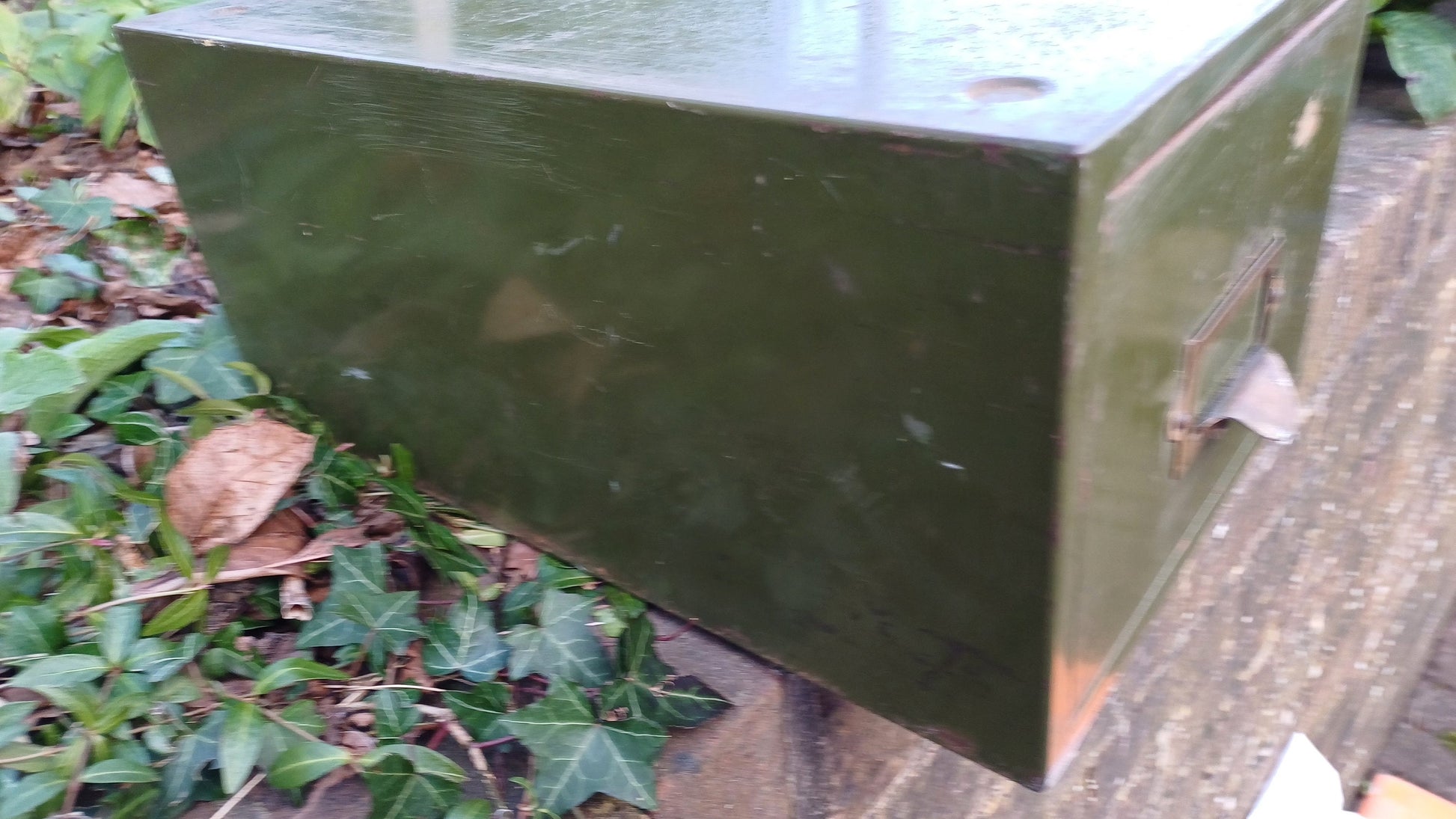 Vintage Retro Industrial Metal Filing Drawer Desk Storage