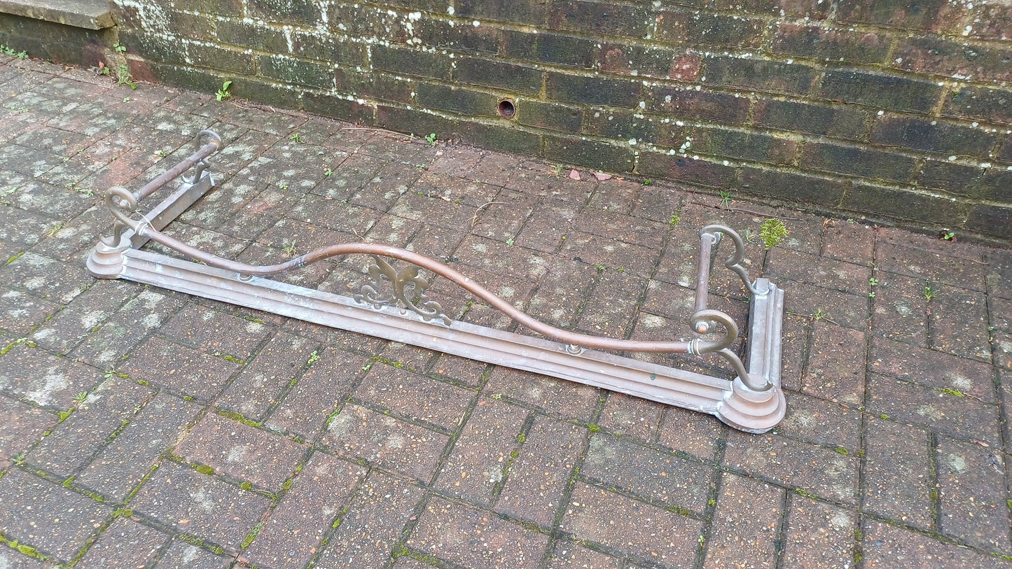 Vintage Brass Victorian Fender.