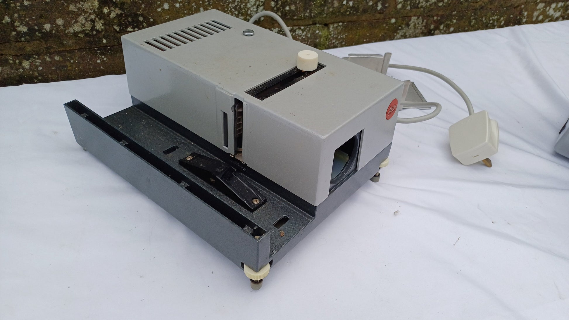 Two Vintage Retro Slide Projectors Leitz Wetzlar Rank Aldis