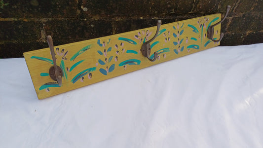 Annie Sloan Hooks Contemporary Painted Shabby Chic Coat Hooks Quality Iron Hooks Bespoke Hand Painted.