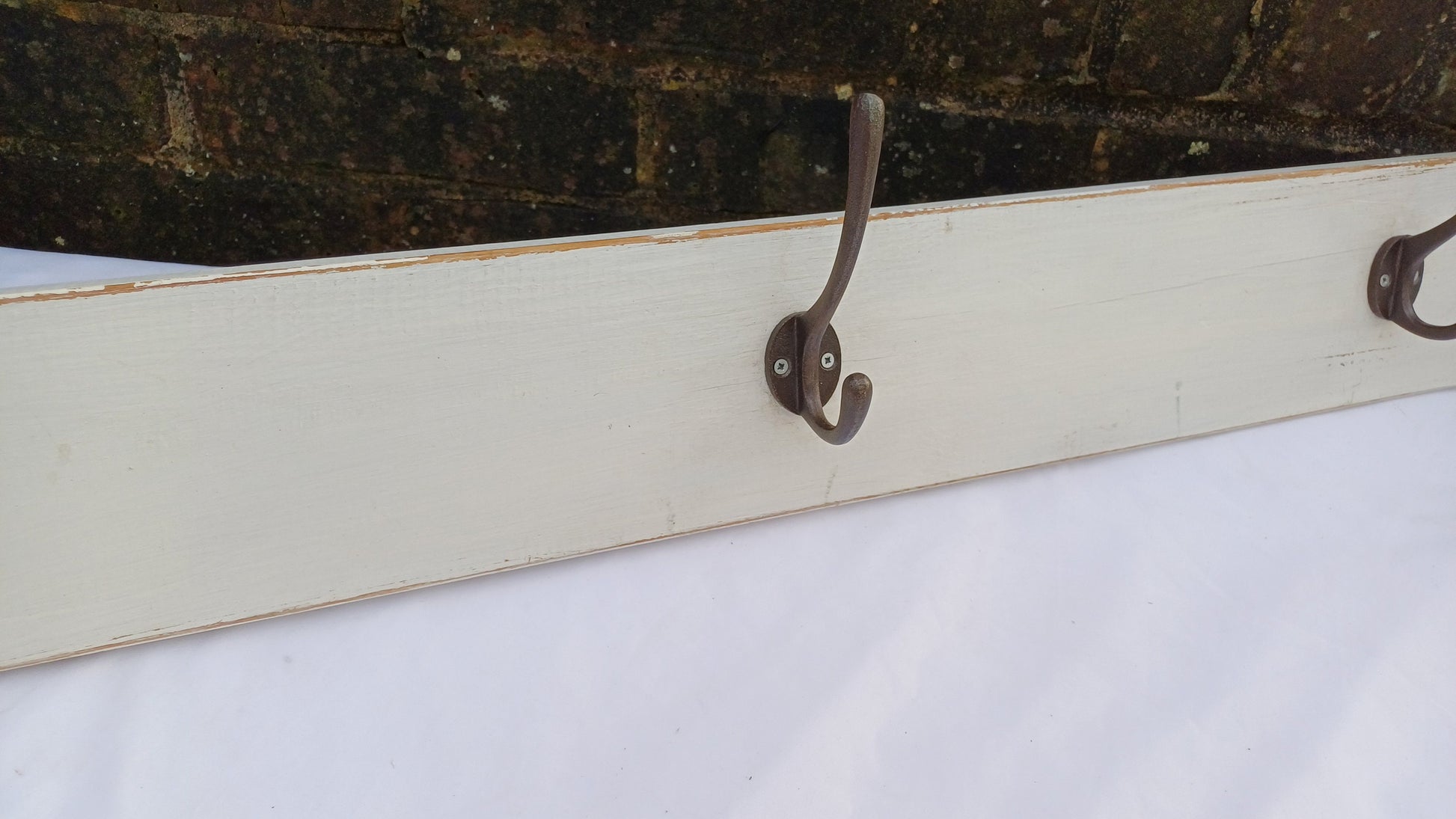 Farrow and Ball Hooks Contemporary Painted Shabby Chic Coat Hooks Quality Iron Hooks Bespoke Hand Painted.