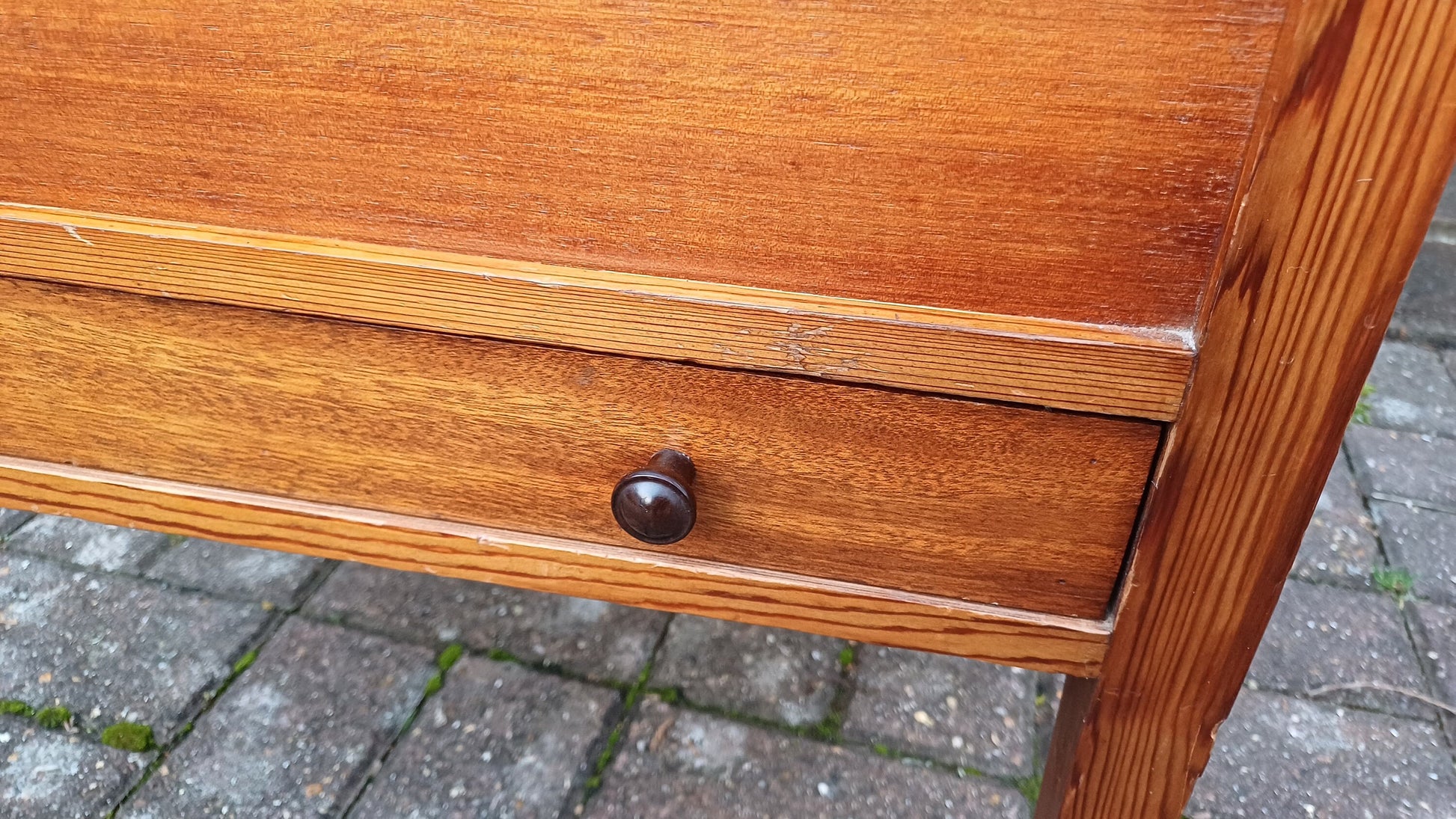 Superb Top Quality Sewing Workbox Needlework Solid Wood Cotton Reel Drawer Plus Contents