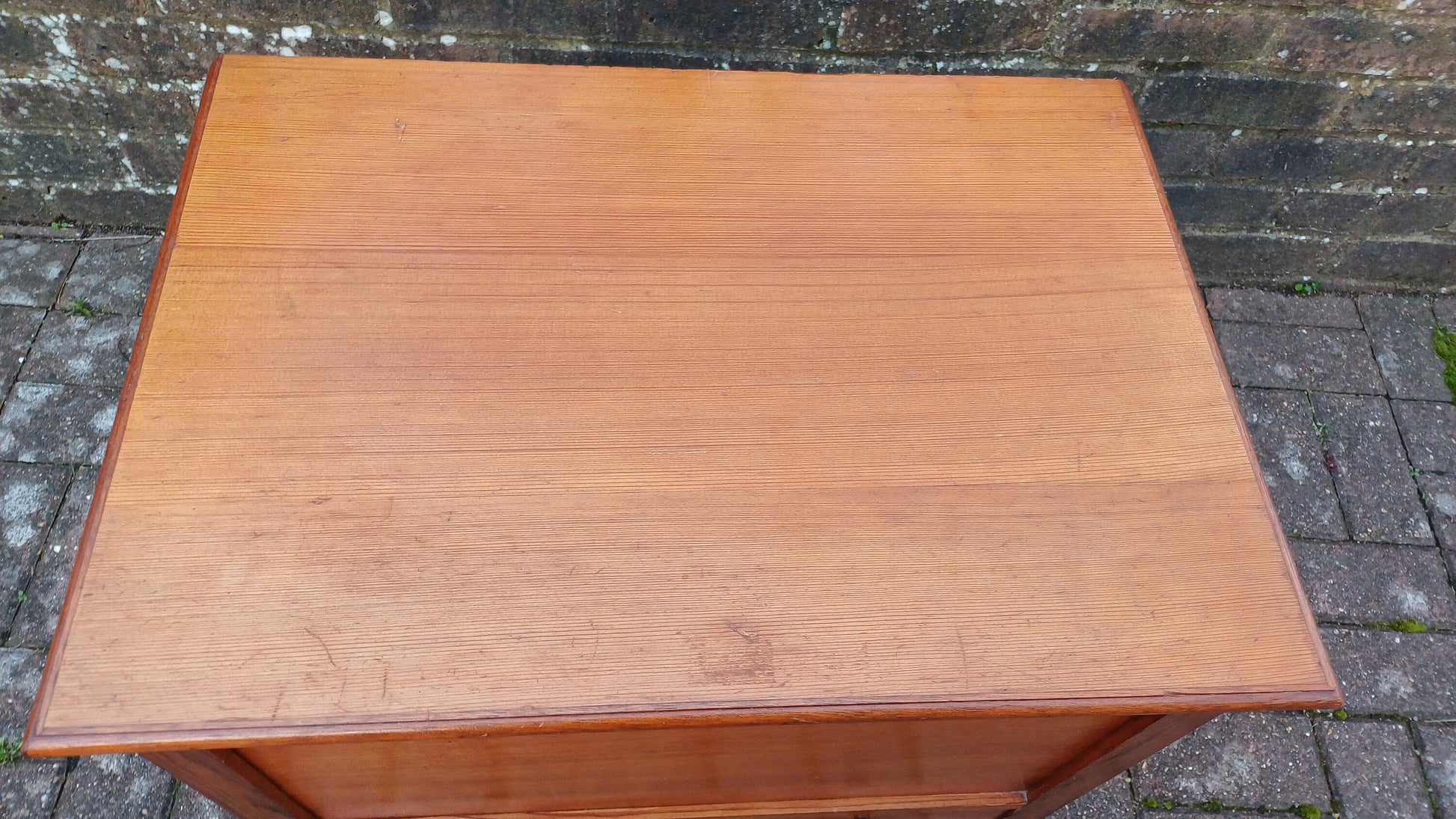 Superb Top Quality Sewing Workbox Needlework Solid Wood Cotton Reel Drawer Plus Contents