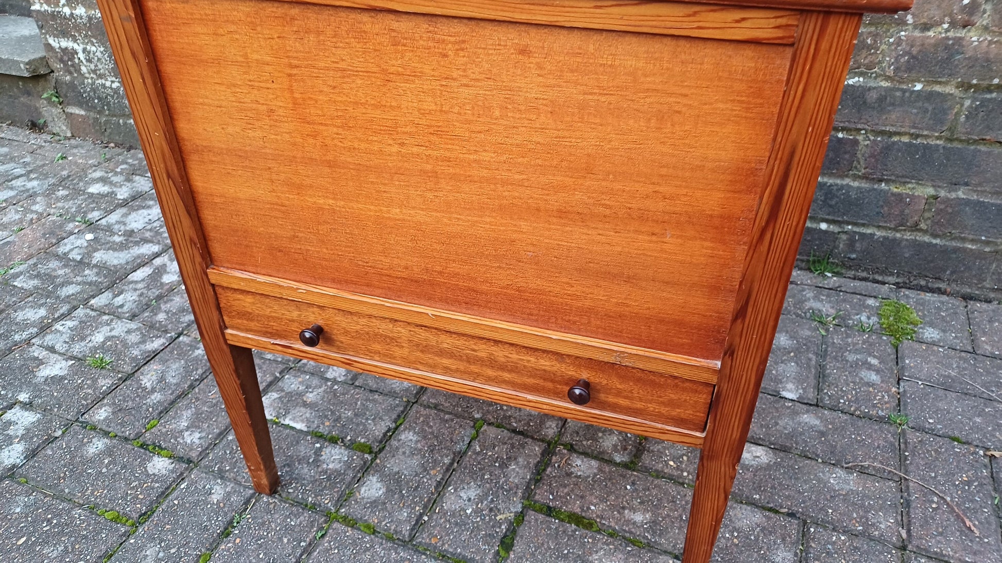 Superb Top Quality Sewing Workbox Needlework Solid Wood Cotton Reel Drawer Plus Contents