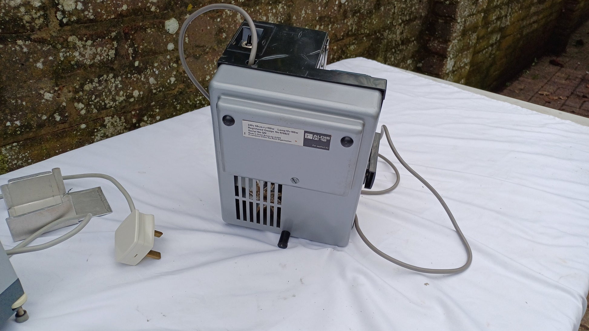 Two Vintage Retro Slide Projectors Leitz Wetzlar Rank Aldis