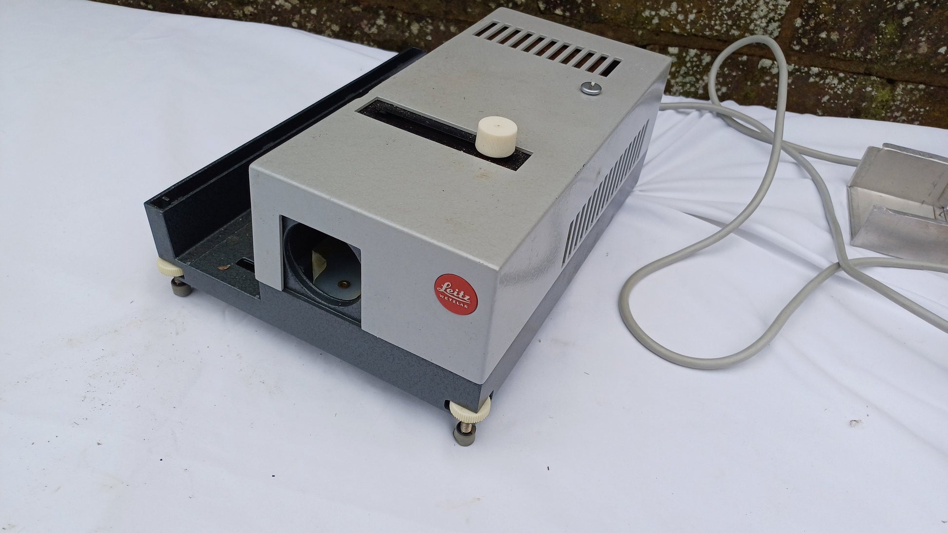 Two Vintage Retro Slide Projectors Leitz Wetzlar Rank Aldis