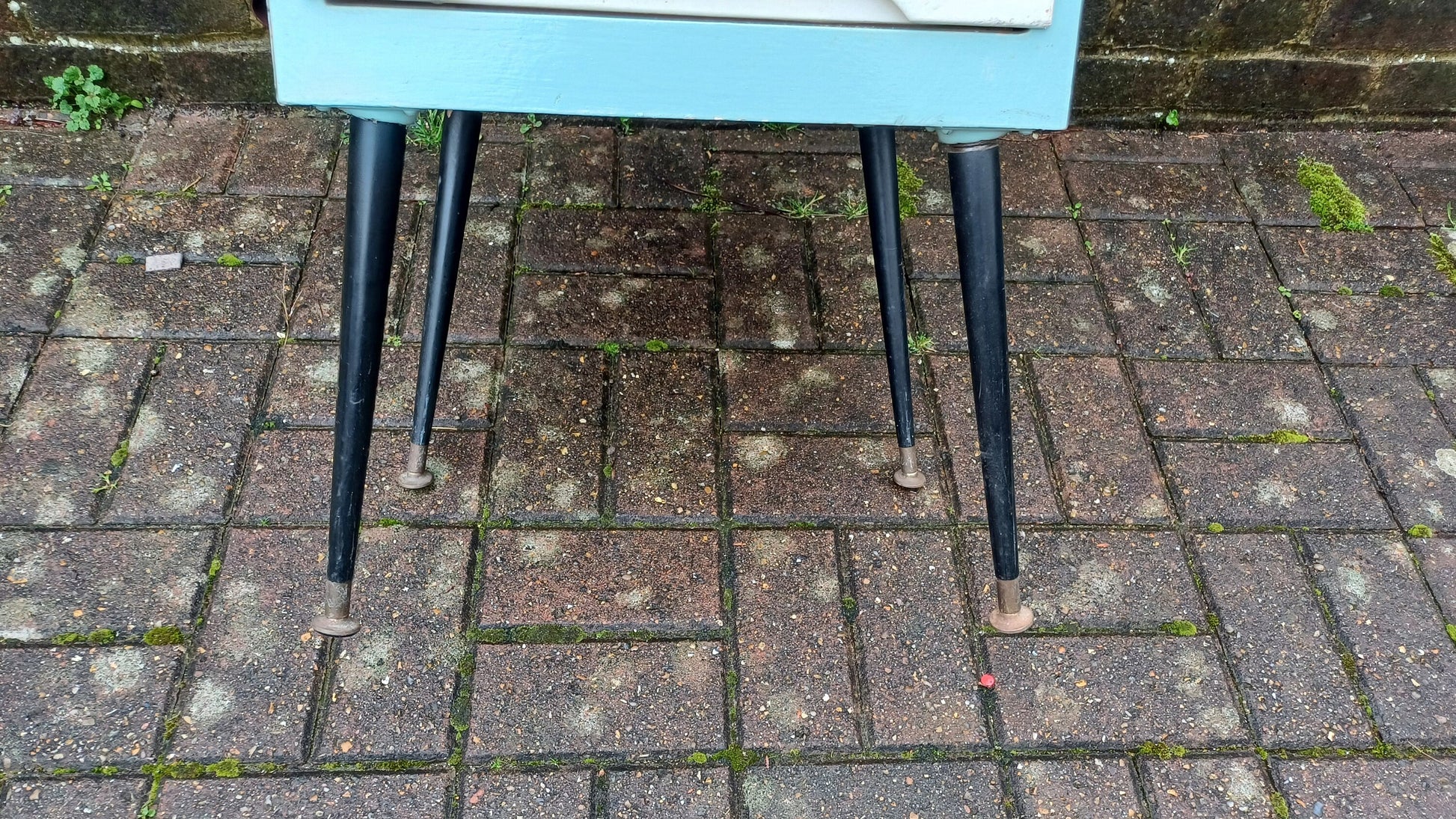 Classic 50s Retro Storage Unit Cupboard Drawers Atomic Legs