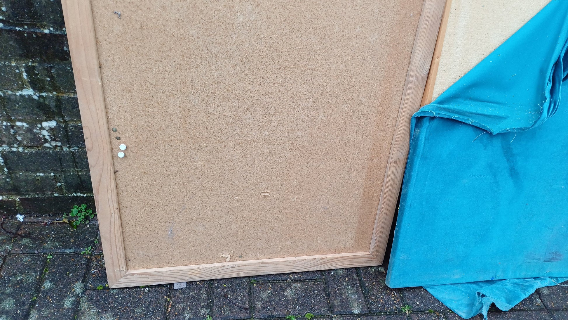 Pair of Very Large Vintage 80’s Noticeboards Fantastic and Easy Projects 108 x 72 cm