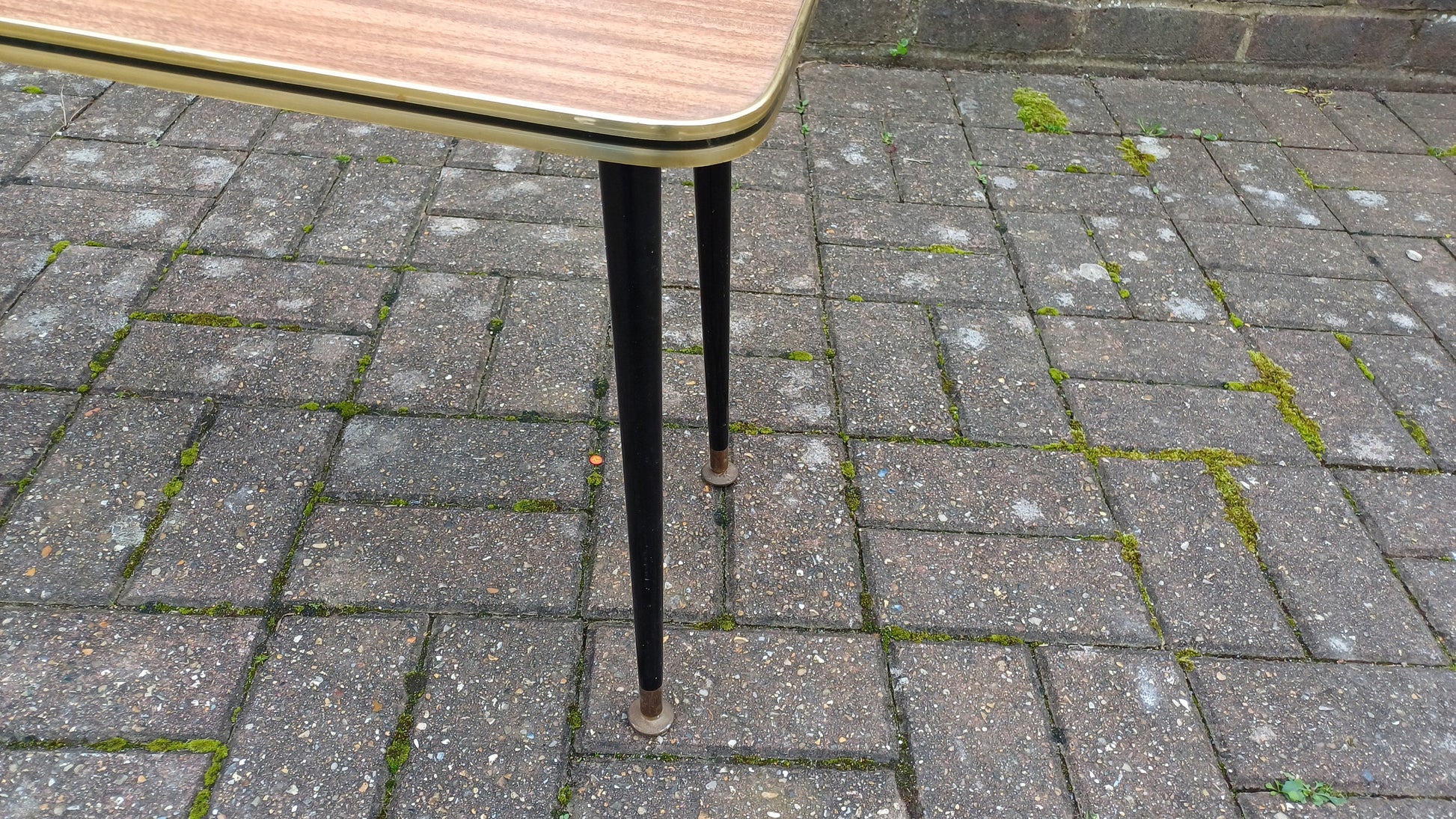 Classic Vintage Retro Coffee Table Melamine Top and Atomic Legs Made by ‘Newiste’ Manchester