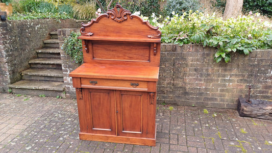 Beautiful Vintage Mahogany Victorian Sideboard Cupboard Dresser Chiffoniere