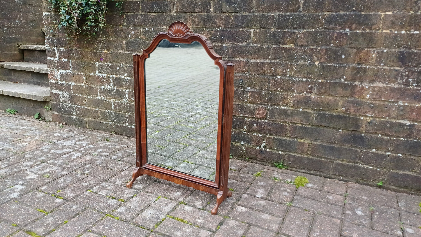 Stunning Large Vintage Mahogany Swing Dressing Table Mirror