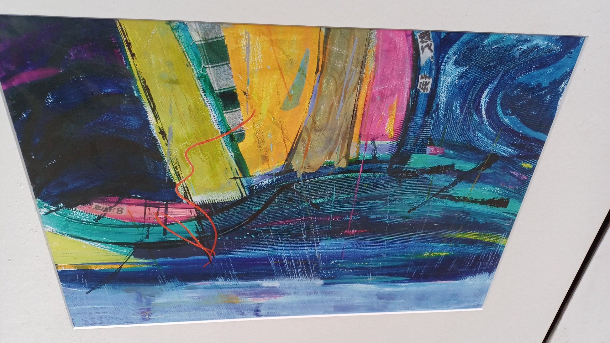 Signed Prints by Dorothea Huntrods x 4 - Kew, Riding into Tuscany, Hampton Court - Giclee prints, mounted ready to frame