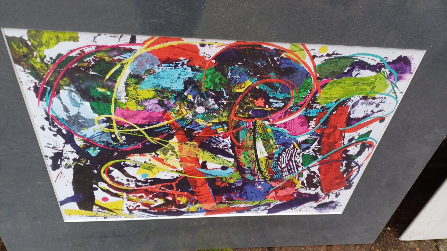 Signed Prints by Dorothea Huntrods x 4 - Kew, Riding into Tuscany, Hampton Court - Giclee prints, mounted ready to frame