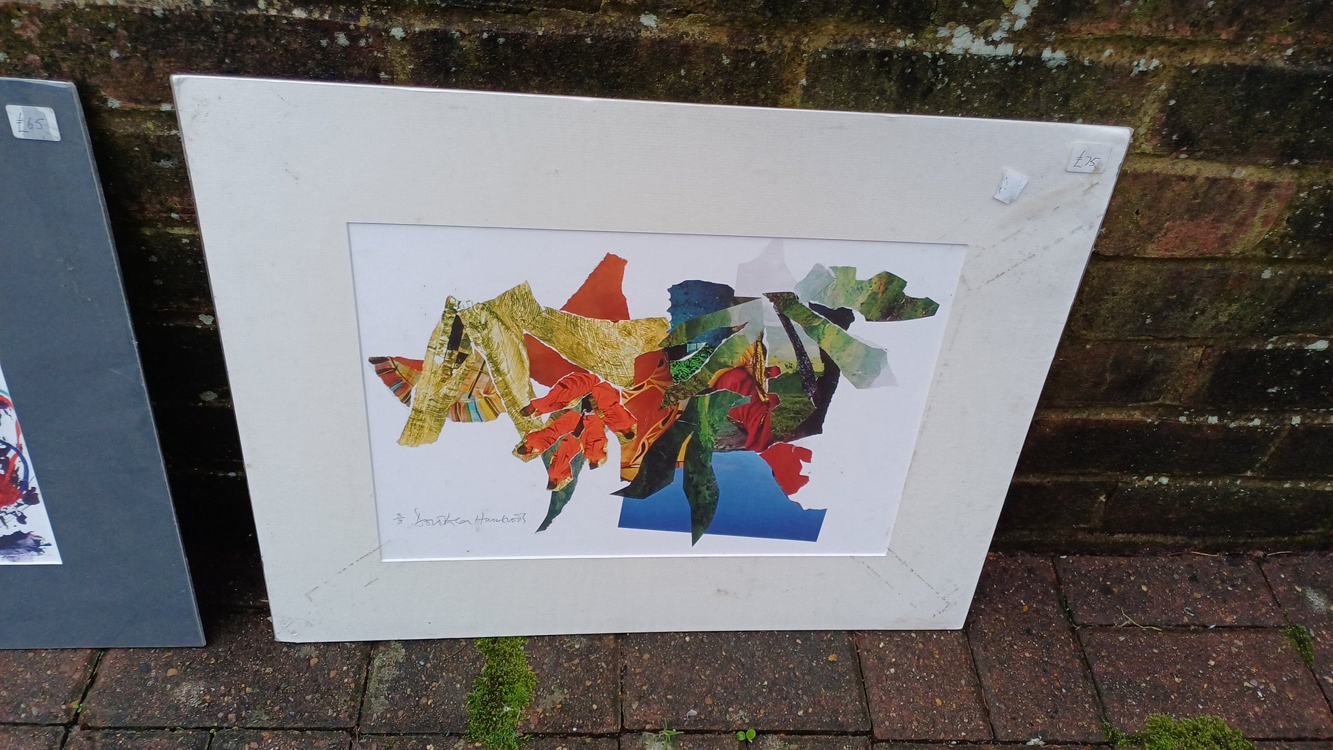 Signed Prints by Dorothea Huntrods x 4 - Kew, Riding into Tuscany, Hampton Court - Giclee prints, mounted ready to frame