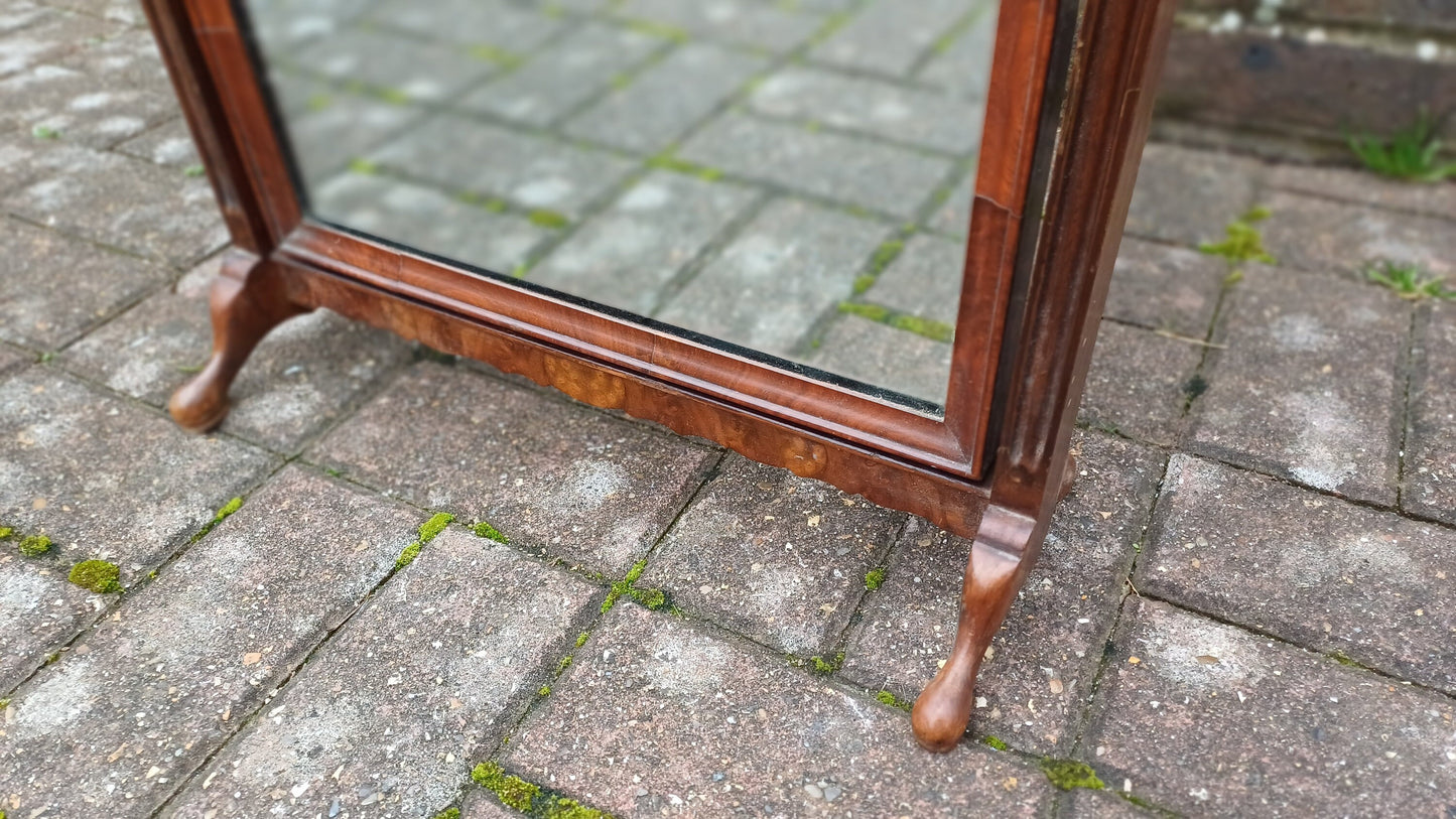 Stunning Large Vintage Mahogany Swing Dressing Table Mirror