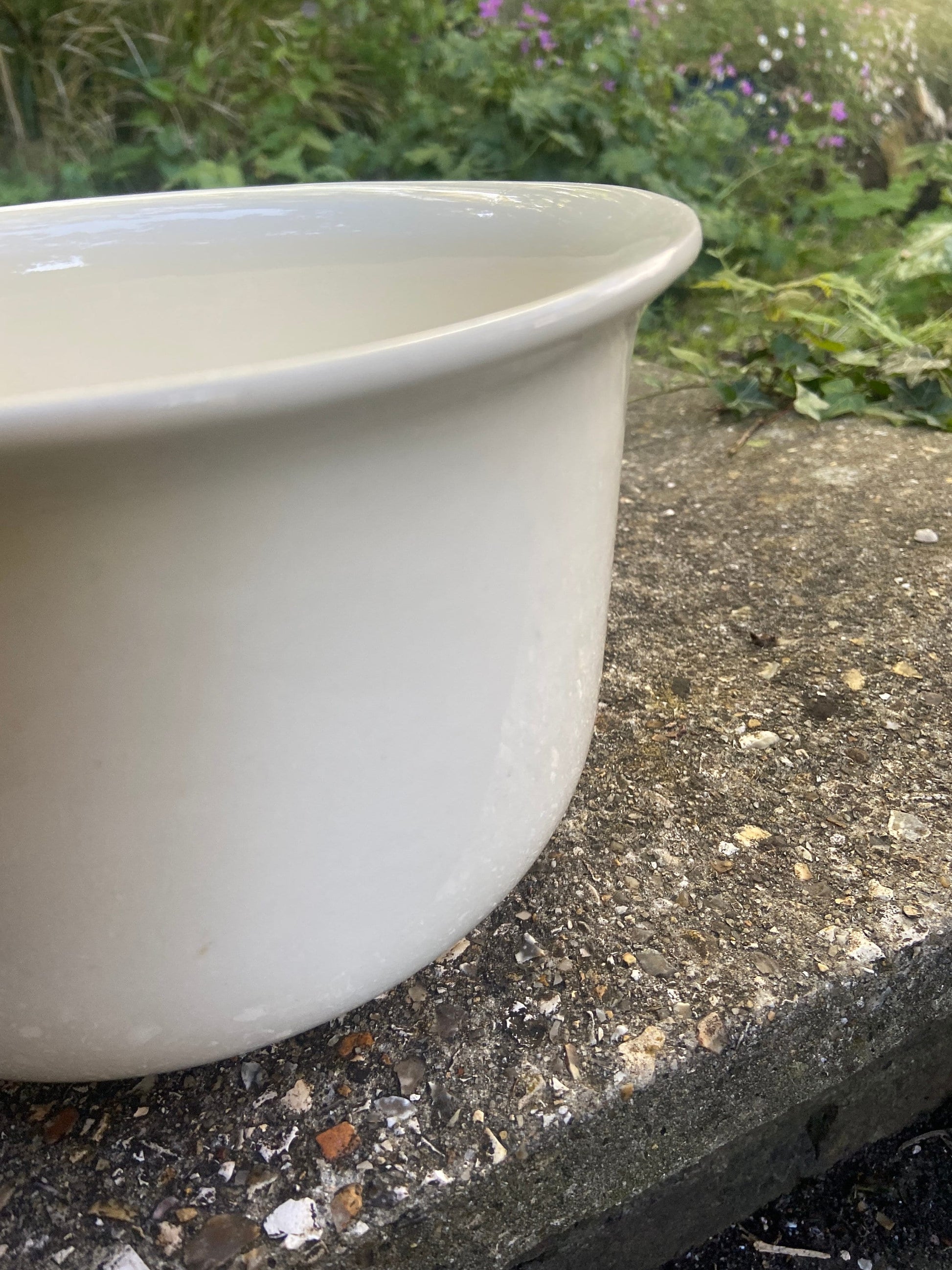 Vintage Chamber Pot, Indoor Planter, Po! Potty, antique pot, china plant pot, ceramic potty, indoor planter 1920s 30s