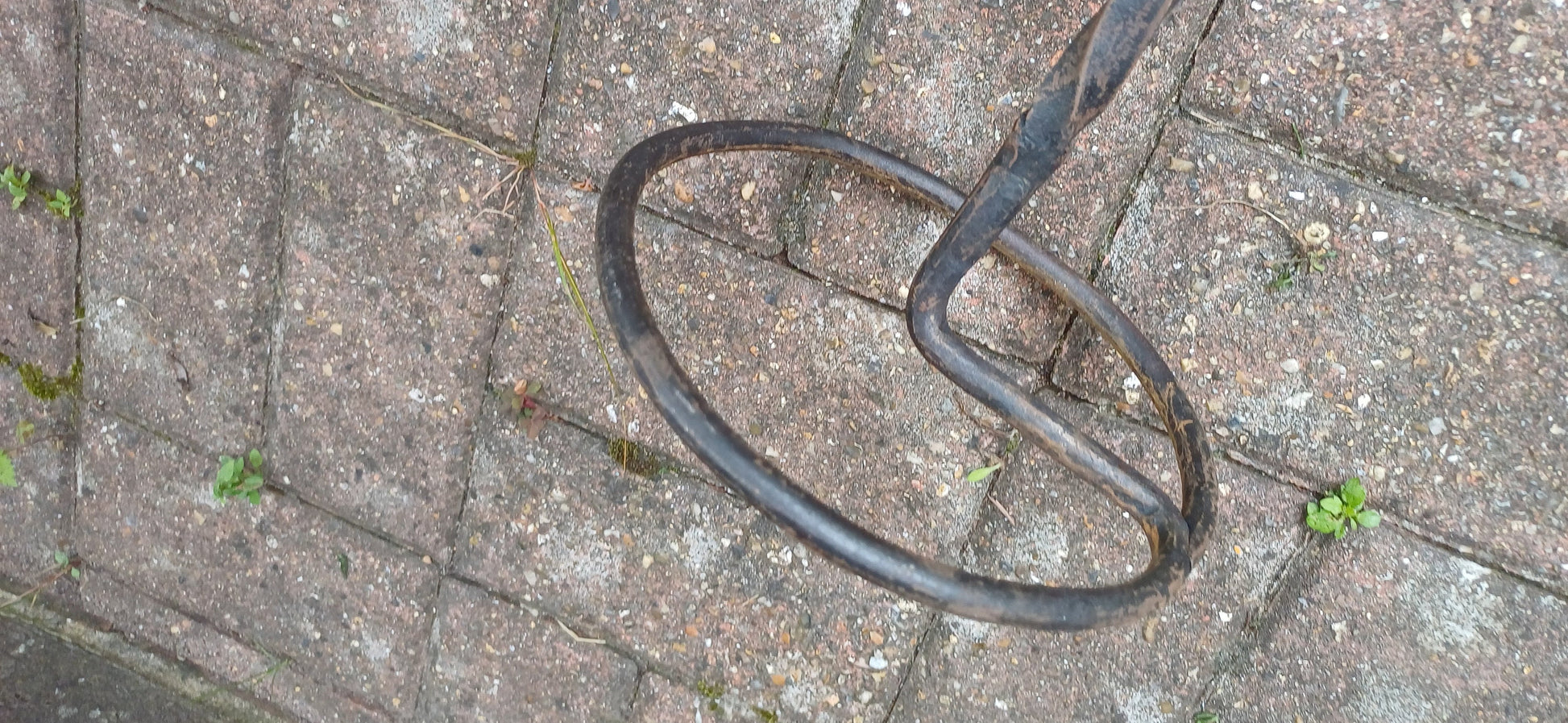Superb Vintage Iron Stick or Umbrella Stand. Black.