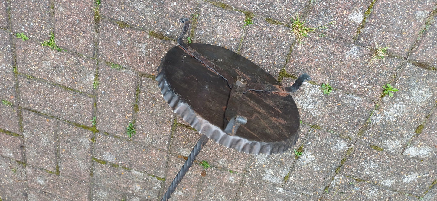 Superb Vintage Iron Stick or Umbrella Stand. Black.