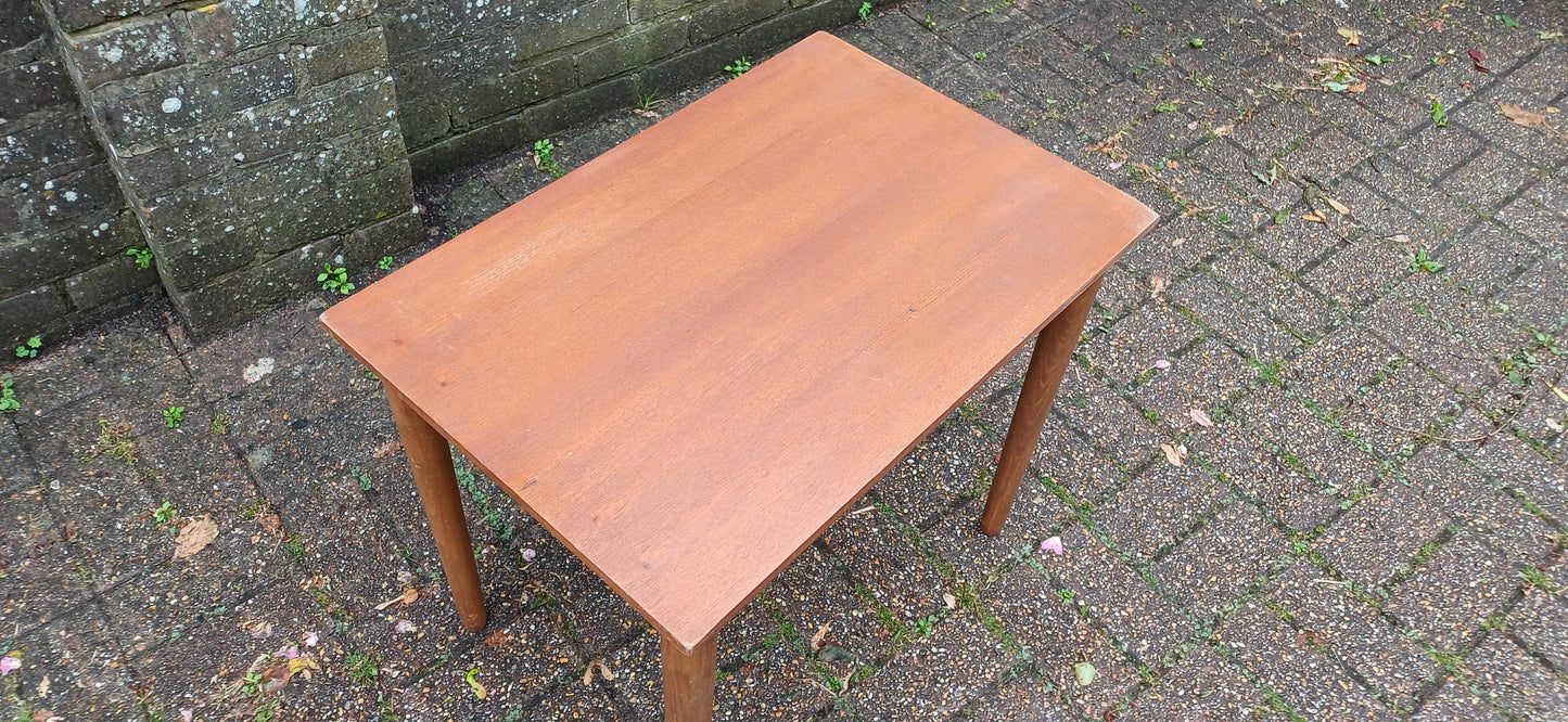 Vintage Retro 60s Coffee Side Occasional Bedside Occasional Table Poul Hundevad