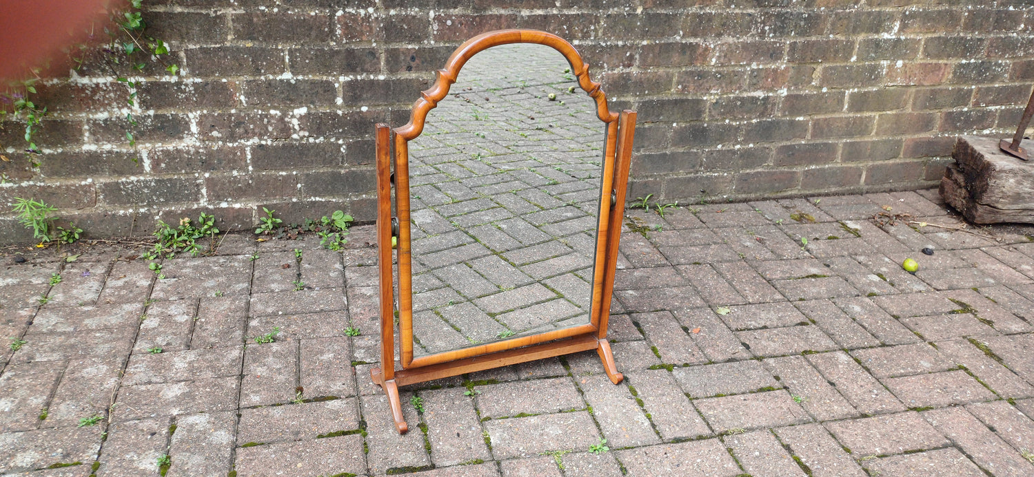 Beautiful Early 20th Century Mahogany Swing Dressing Table Mirror.