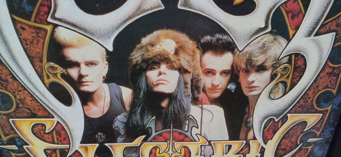 The Cult Electric LP Genuine Original Framed Glazed Album Cover Pop Art Memorabilia.