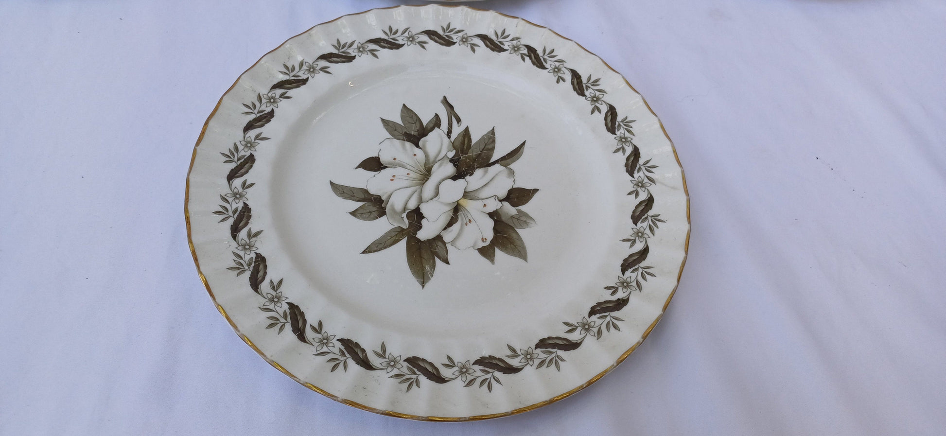 Vintage Royal Worcester Bernina Sandwich Cake Set with Tiered Cake Plate. Tea Party!