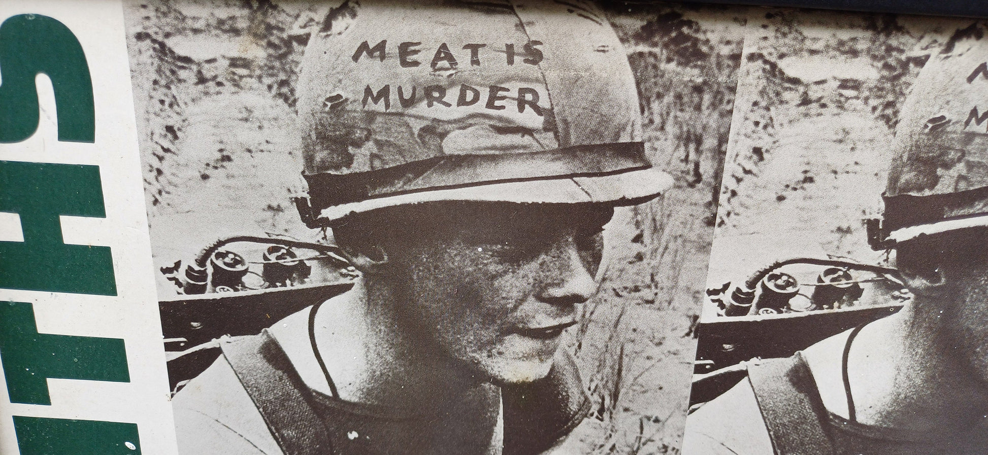 The Smiths Meat is Murder Genuine Original Framed Glazed Album Cover Pop Art Memorabilia.