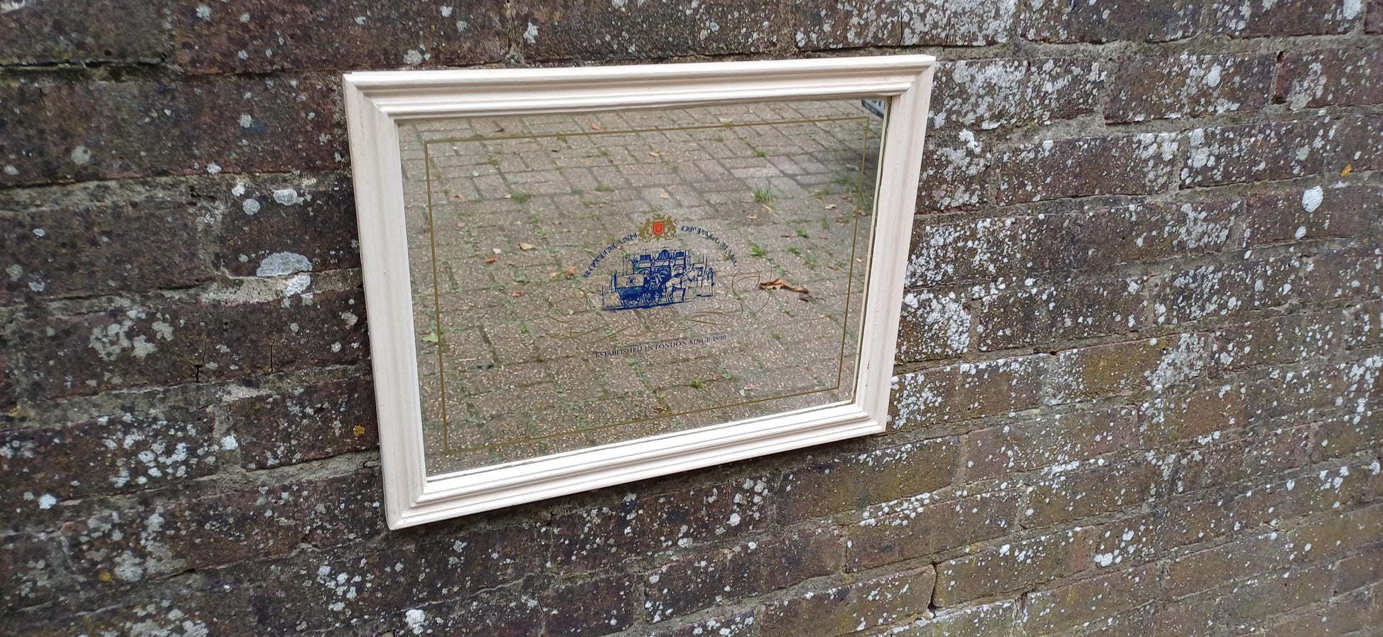 Vintage 70s Rothmans of Pall Mall Cigarette Advertising Mirror.