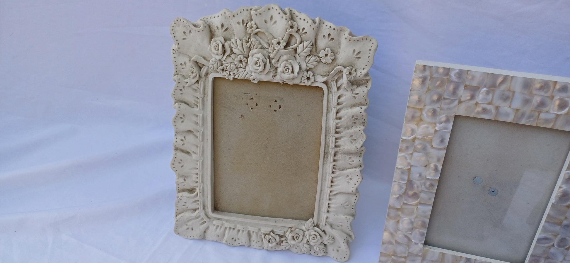 Collection of 6 Vintage Style Pictures Picture Frames Framing Glazed with Boarded Backings Frame Photo Photograph Artist Upcycling Project.