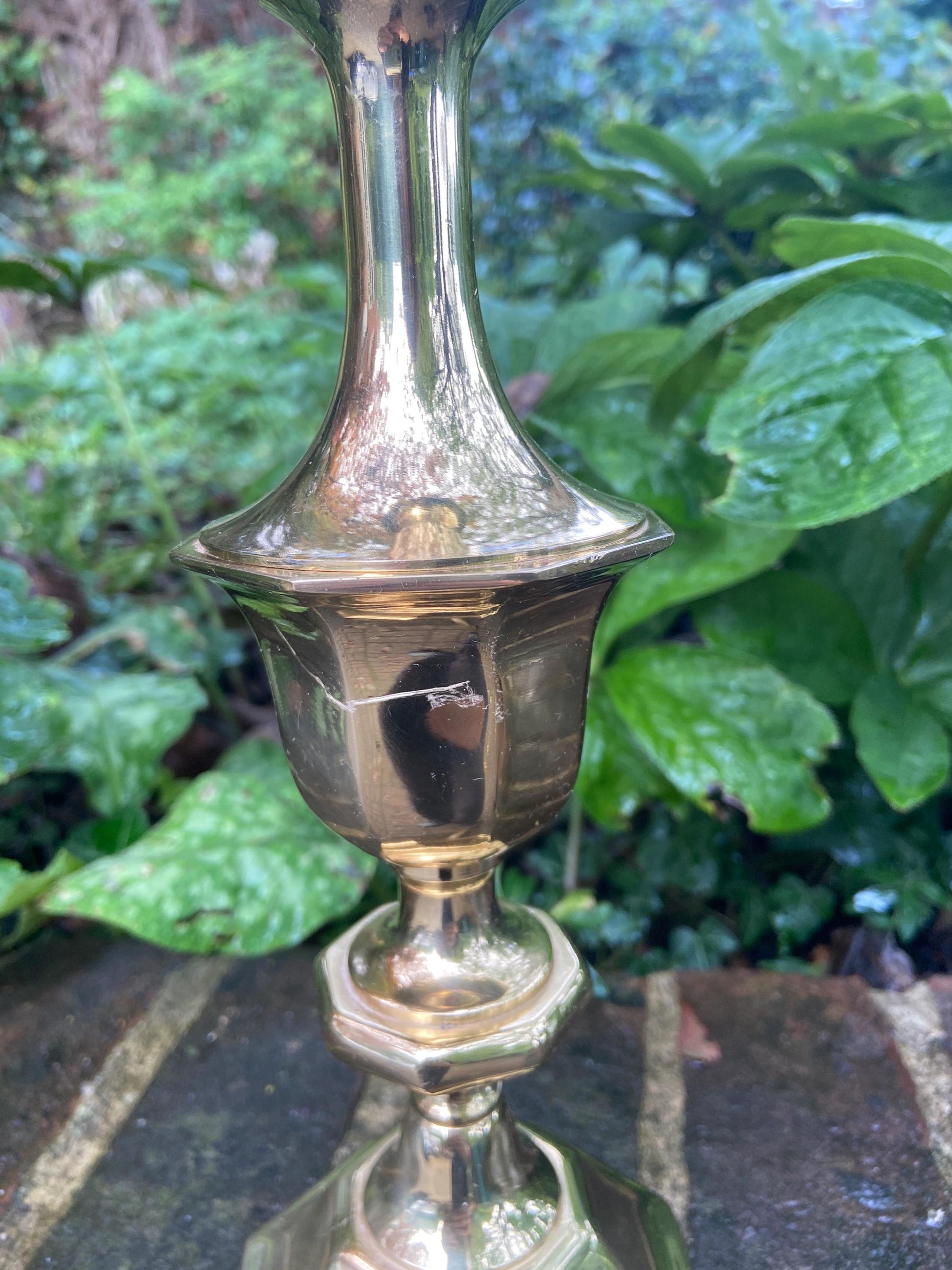 Classic Brass Vintage Table Lamp - VGC and working