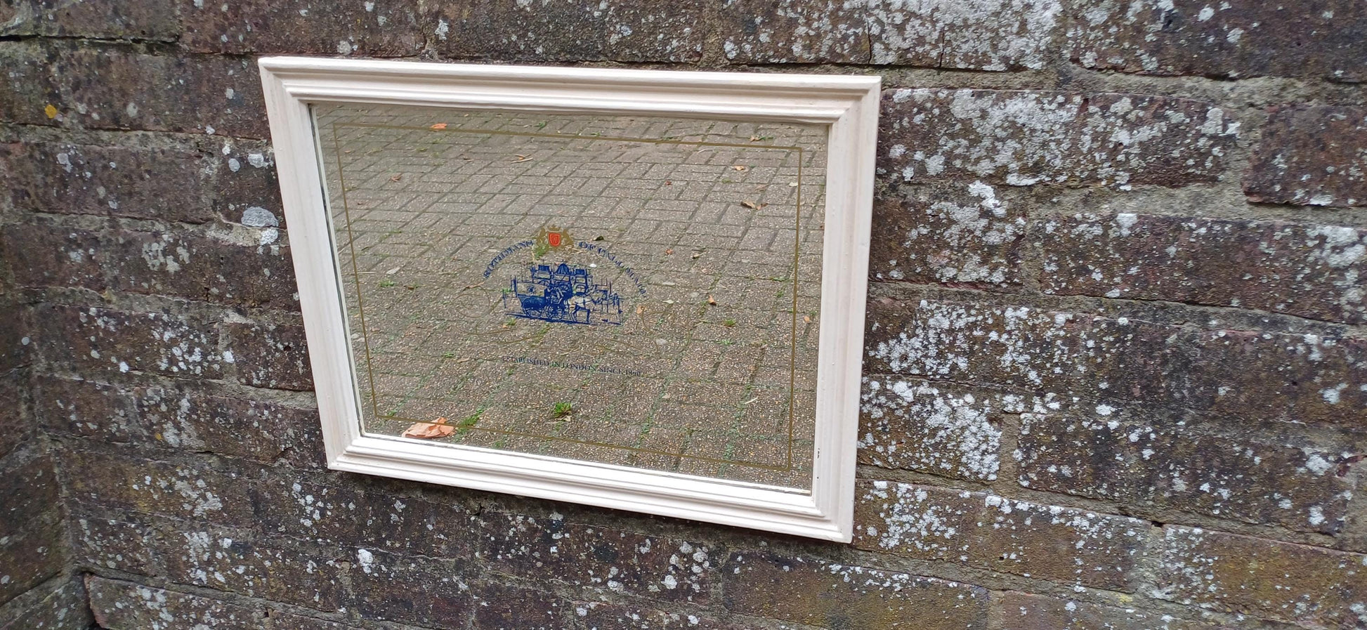 Vintage 70s Rothmans of Pall Mall Cigarette Advertising Mirror.