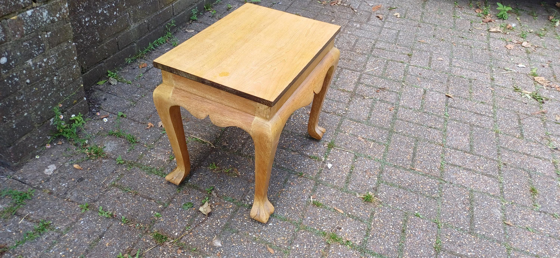 Unusual Ash Vintage Victorian Stool with Inner Compartment Top Quality and Well Made Perfect for Hallway Stool Key Storage Piano Stool.