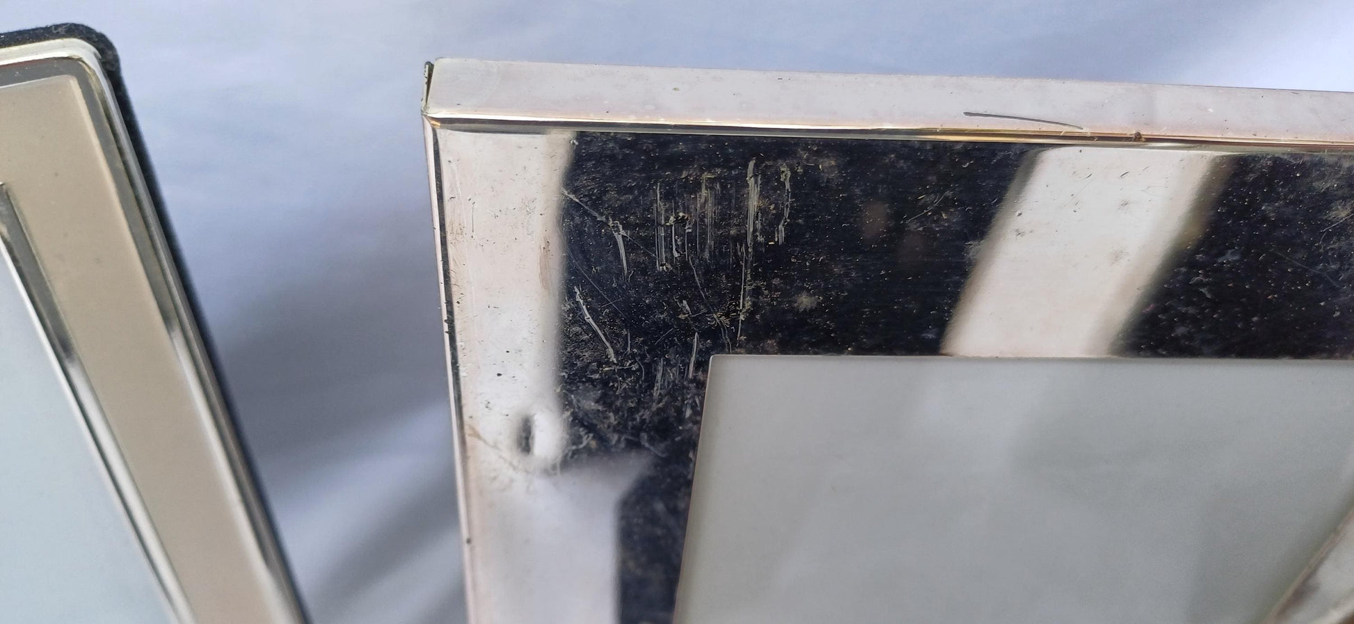 Collection 7 Metal and Silver Pictures Picture Frames Freestanding Framing Glazed Frame Photo Photograph. All Freestanding.