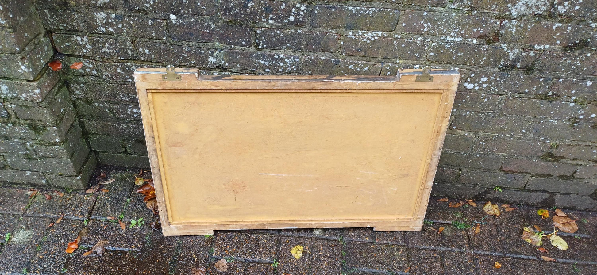 Unique Distressed Vintage Victorian Gold Gilt Decorative Mirror