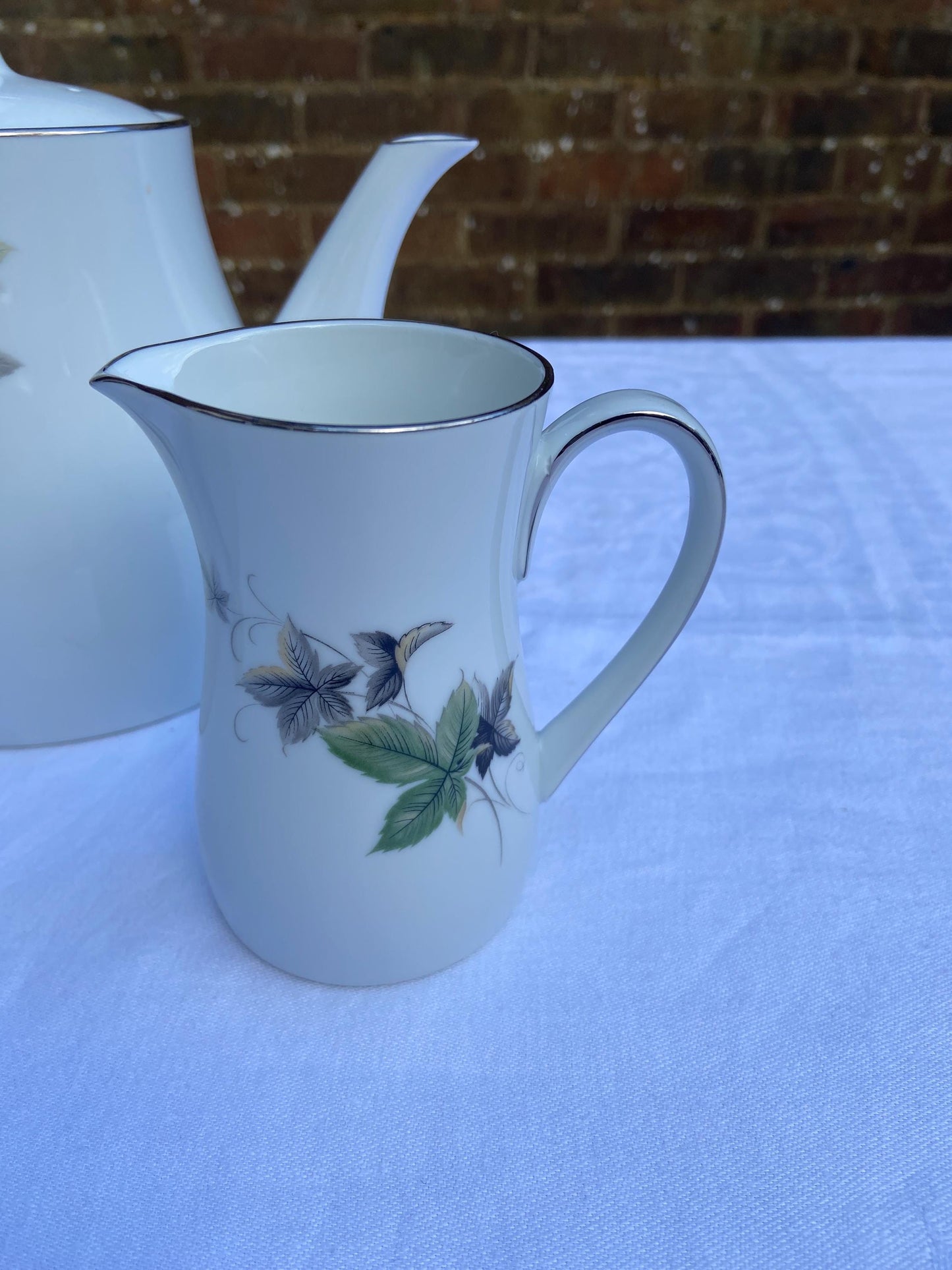 Vintage Noritake KERRIE Retro Tea / Coffee 3 piece set - tea coffee pot, sugar bowl, milk jug - excellent condition