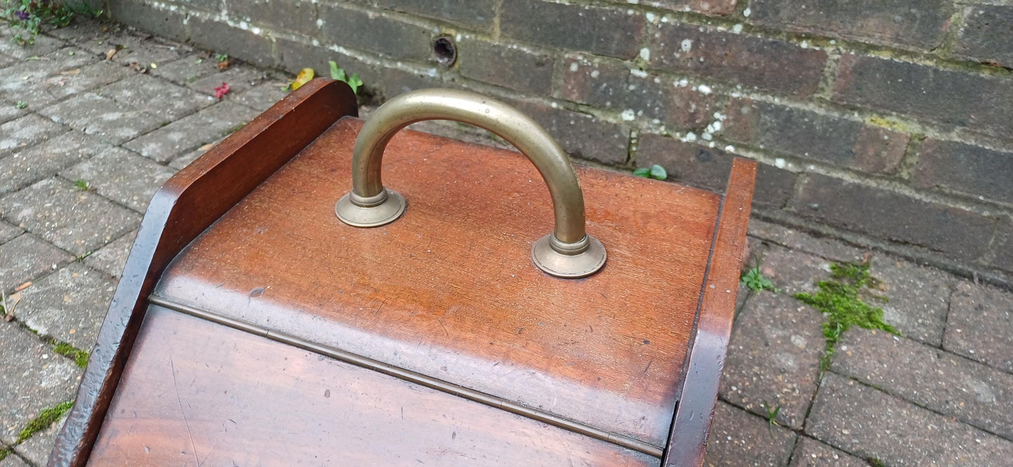 Beautiful Top Quality Vintage Antique Victorian Coal Scuttle Holder Bin Perfect for Kindling
