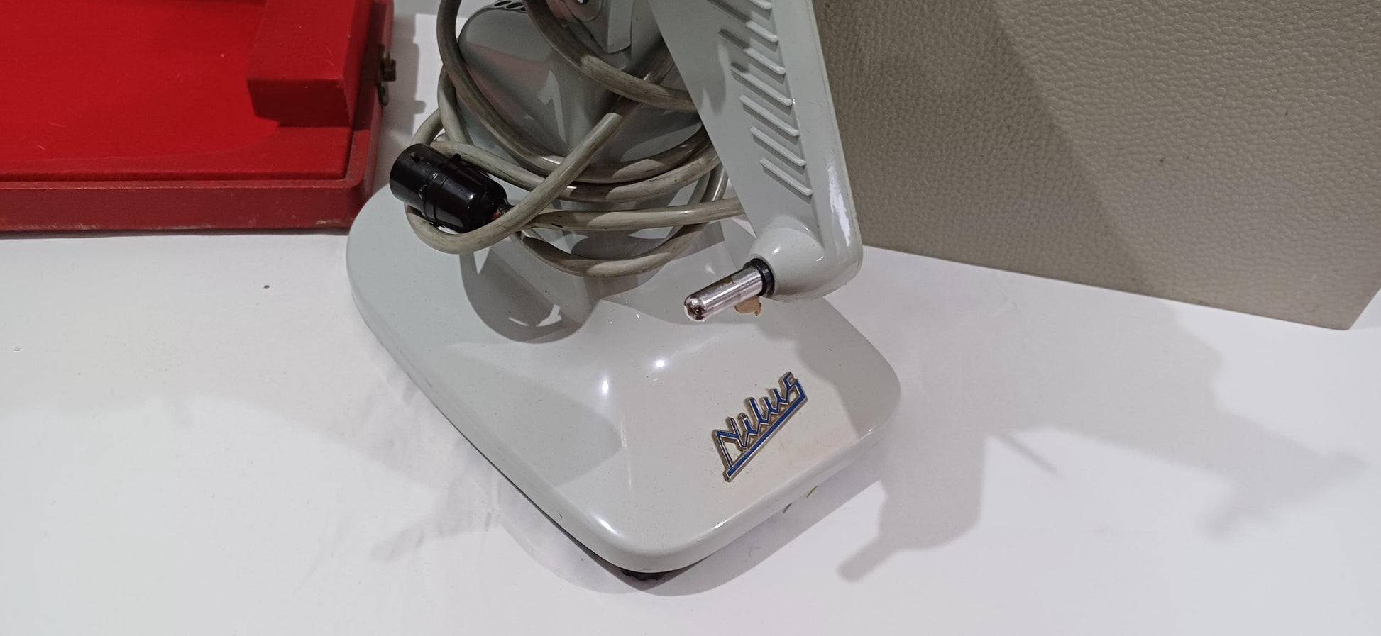 Vintage Retro Nilus Italian Projector in Case Industrial Electrical Décor