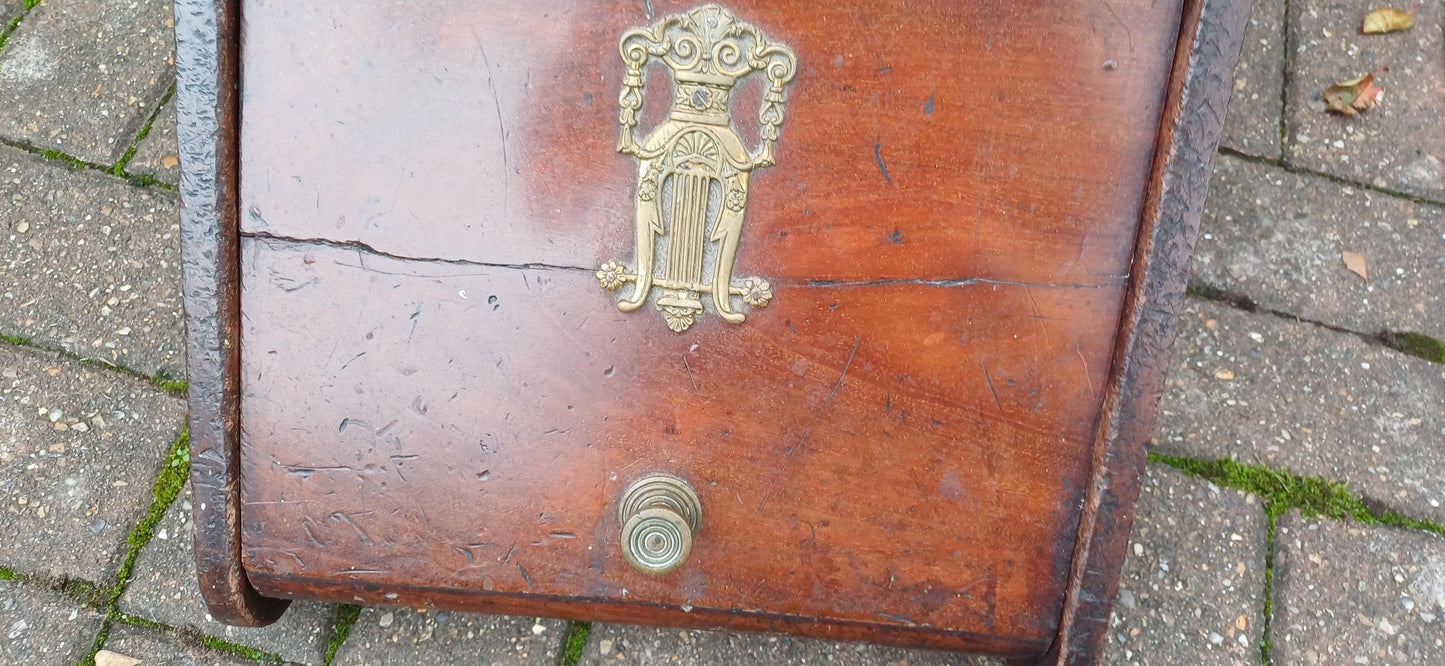 Beautiful Top Quality Vintage Antique Victorian Coal Scuttle Holder Bin Perfect for Kindling