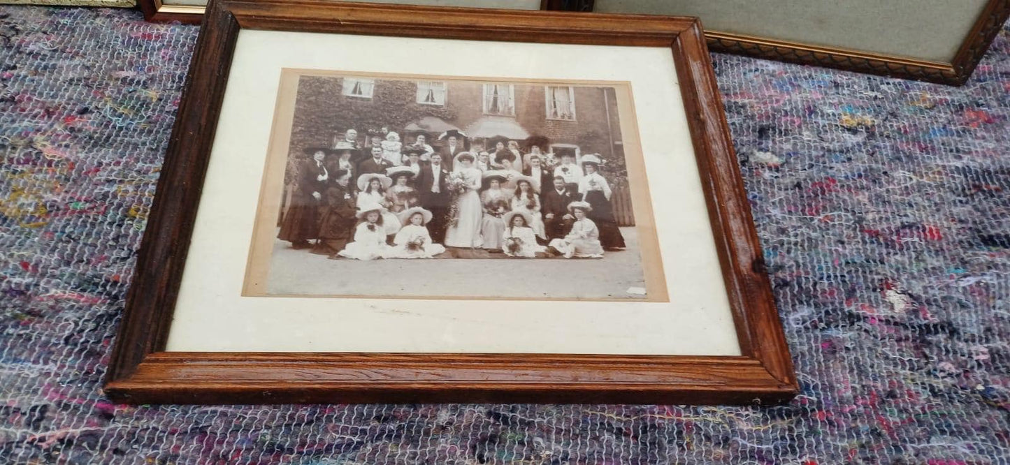 A Very Rare Set of Vintage Wedding and Wedding Dresses Photographs from Victorian Era Onwards