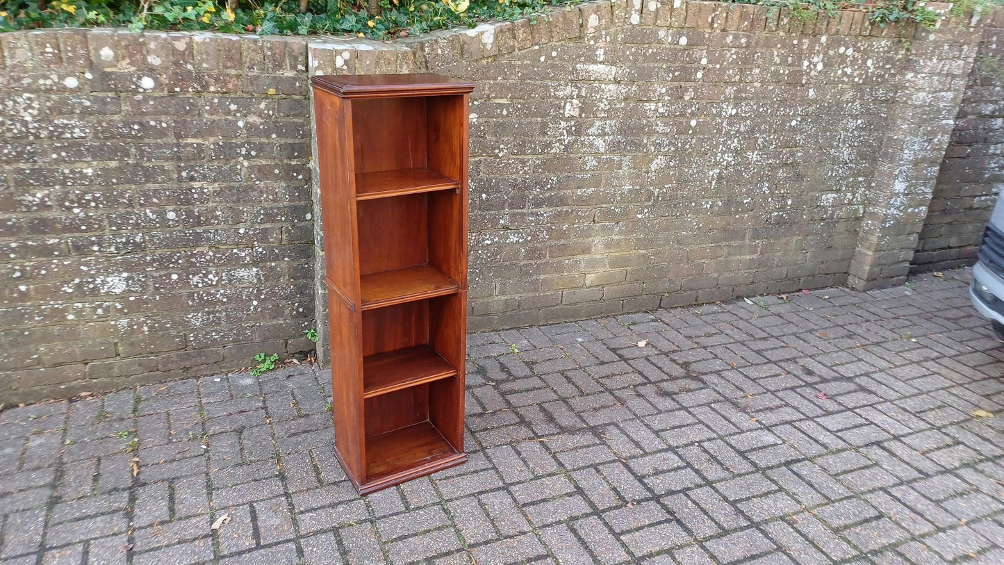 Oh So Practical Thin Upcycled Mahogany Solid Victorian Bookcase Shelves