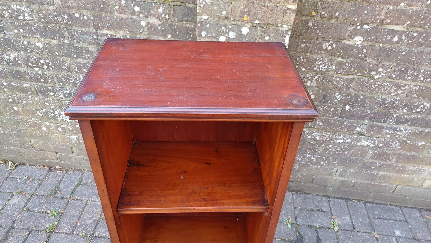 Oh So Practical Thin Upcycled Mahogany Solid Victorian Bookcase Shelves
