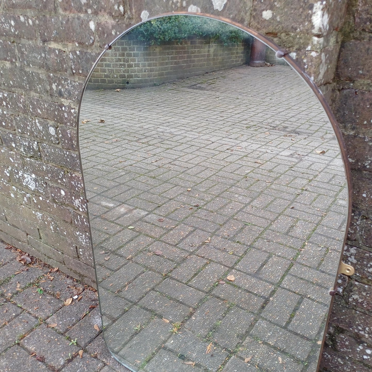 Huge Vintage Mid Century Art Deco Retro Wall Mirror FREE HAND Delivery