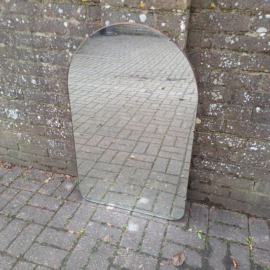 Huge Vintage Mid Century Art Deco Retro Wall Mirror FREE HAND Delivery