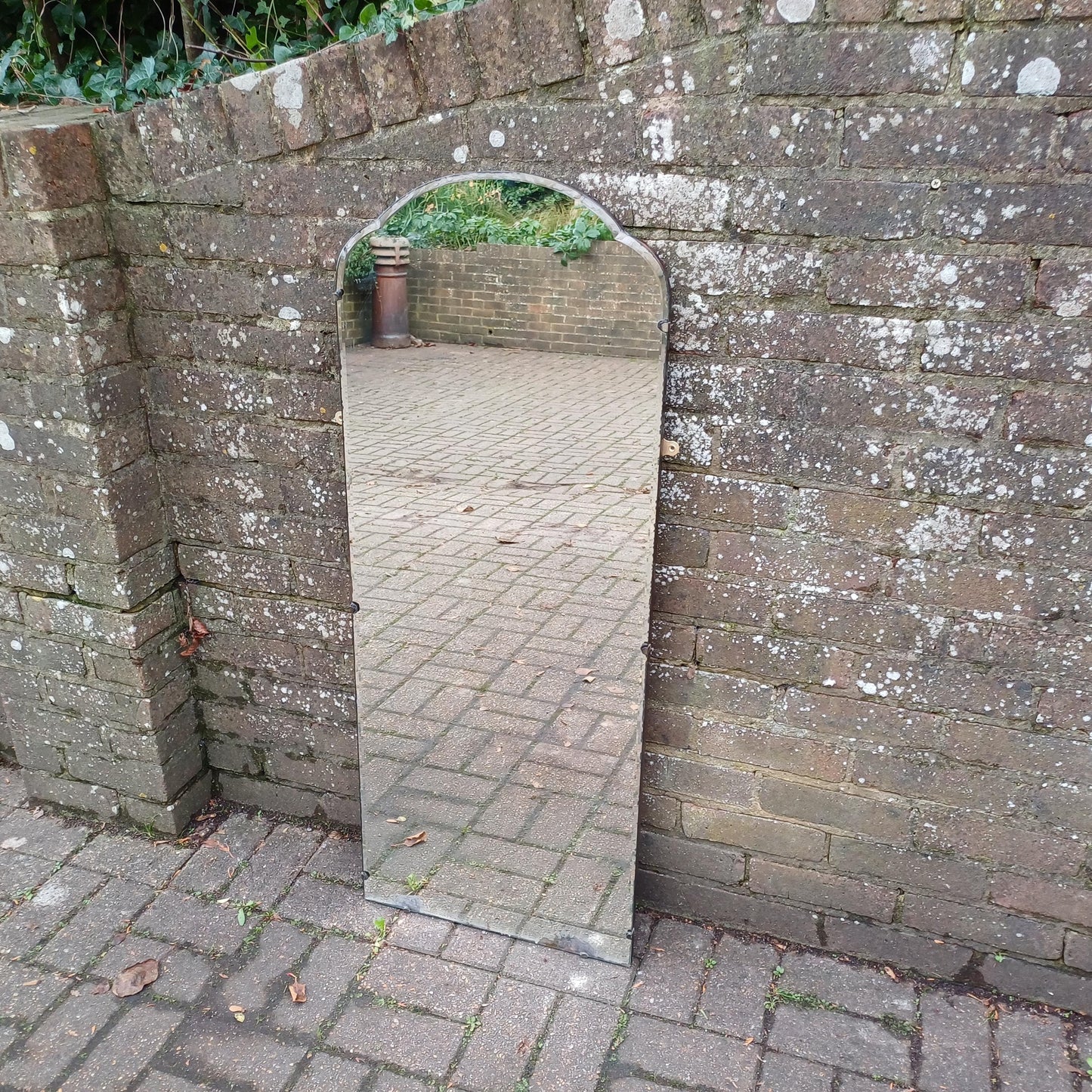 Huge Vintage Mid Century Art Deco Retro Wall Mirror FREE HAND Delivery