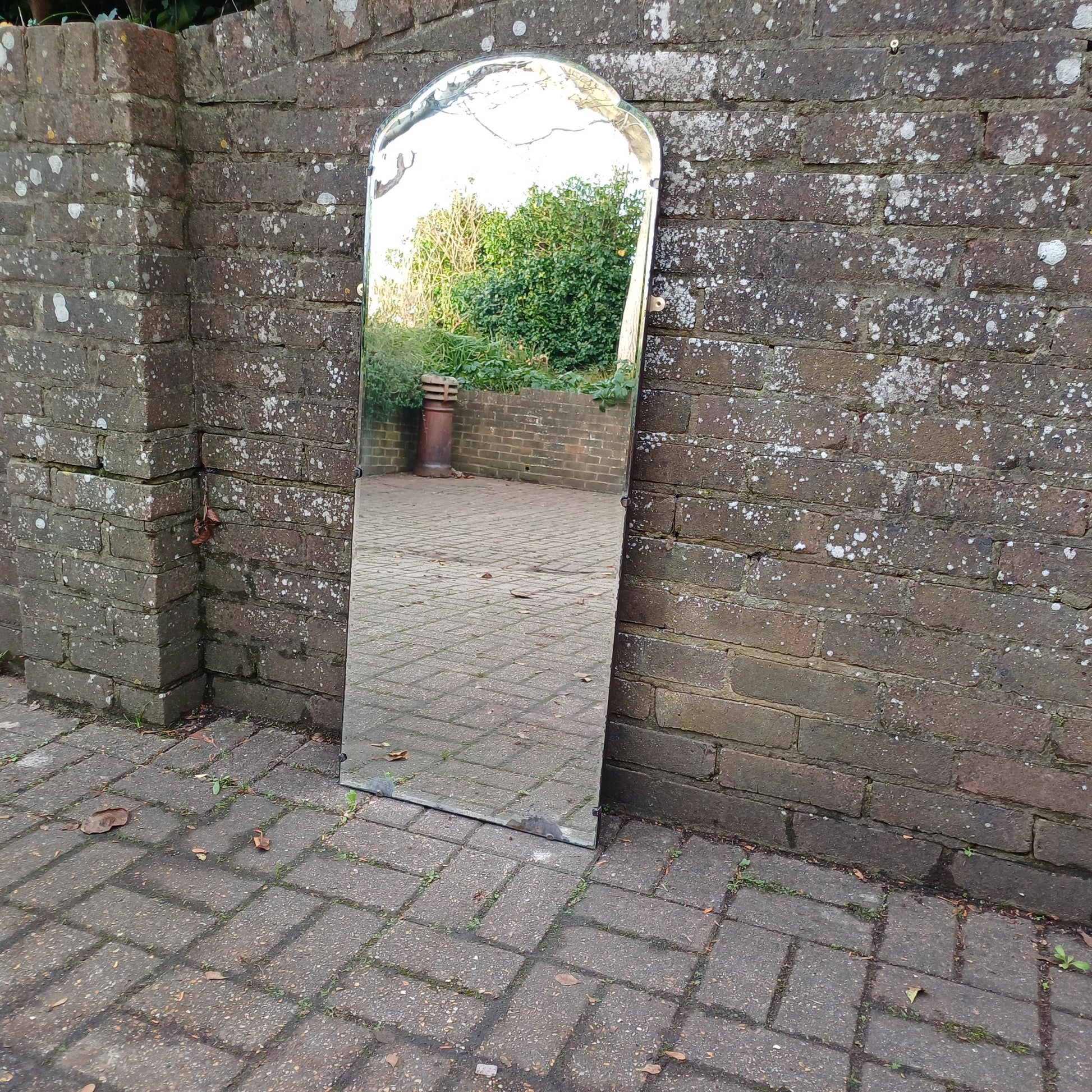 Huge Vintage Mid Century Art Deco Retro Wall Mirror FREE HAND Delivery