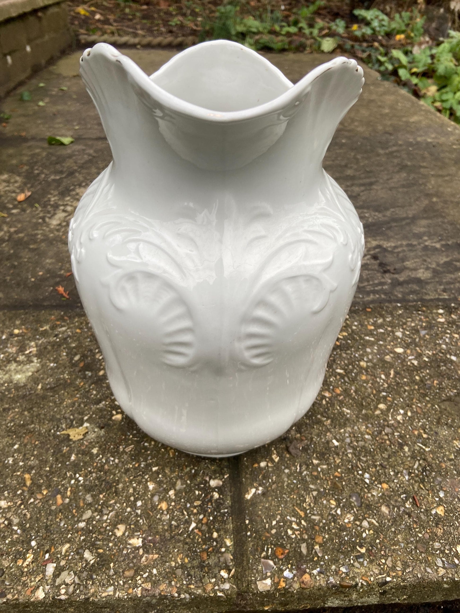 Antique late Victorian Jug & Bowl set by Maddock and Sons, Royal Vitreous semi porcelain china - late 1800s/early 1900s VGC
