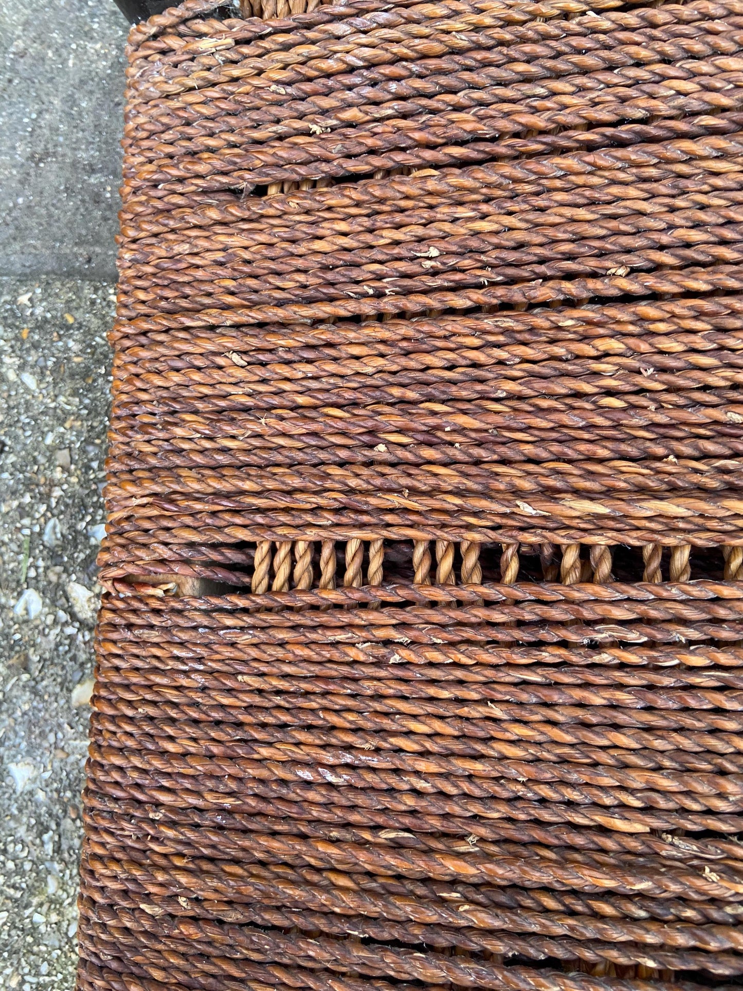 string vintage stool
