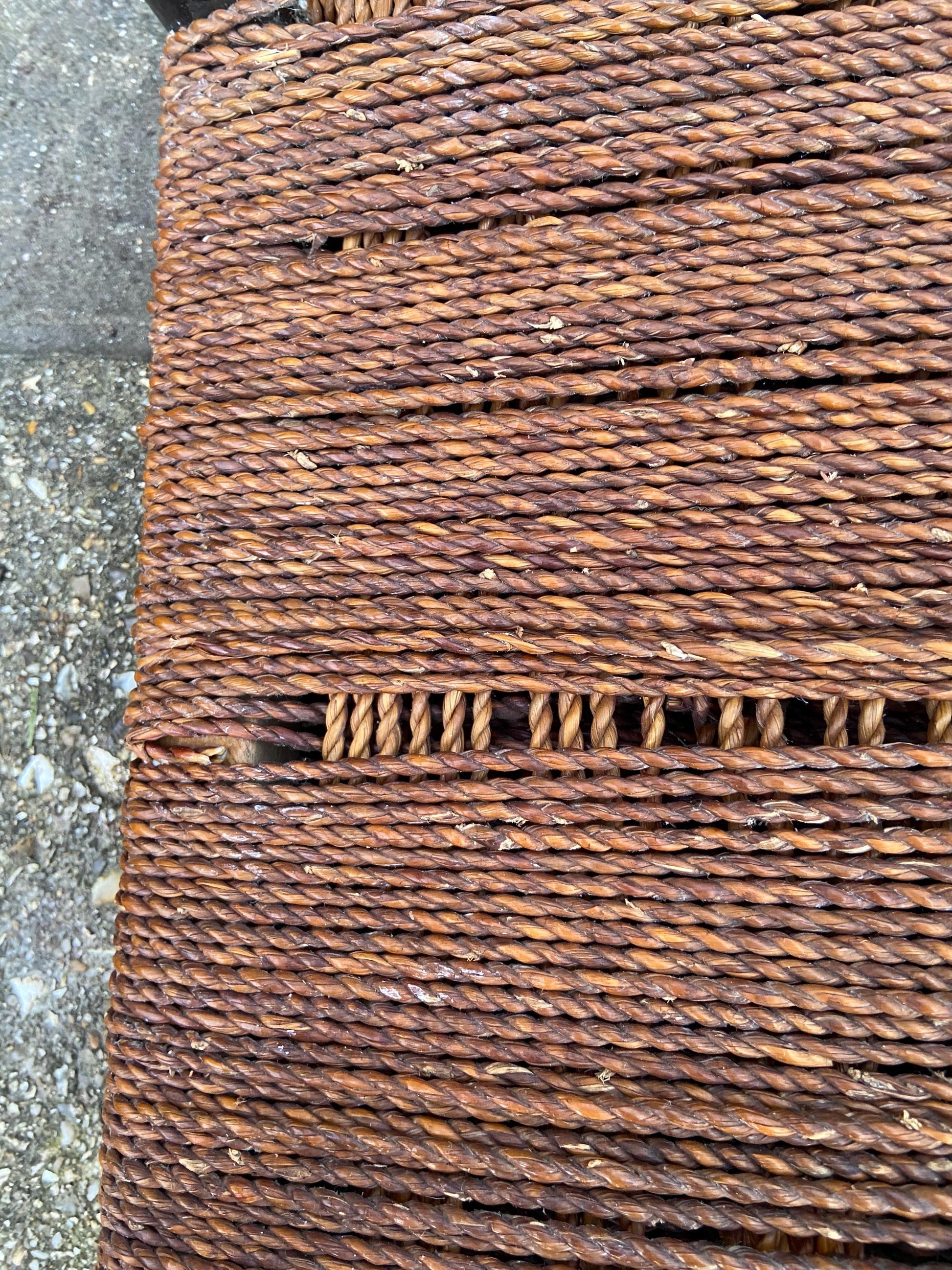 string vintage stool