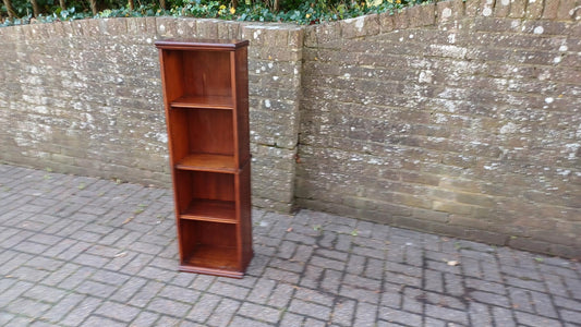 Oh So Practical Thin Upcycled Mahogany Solid Victorian Bookcase Shelves